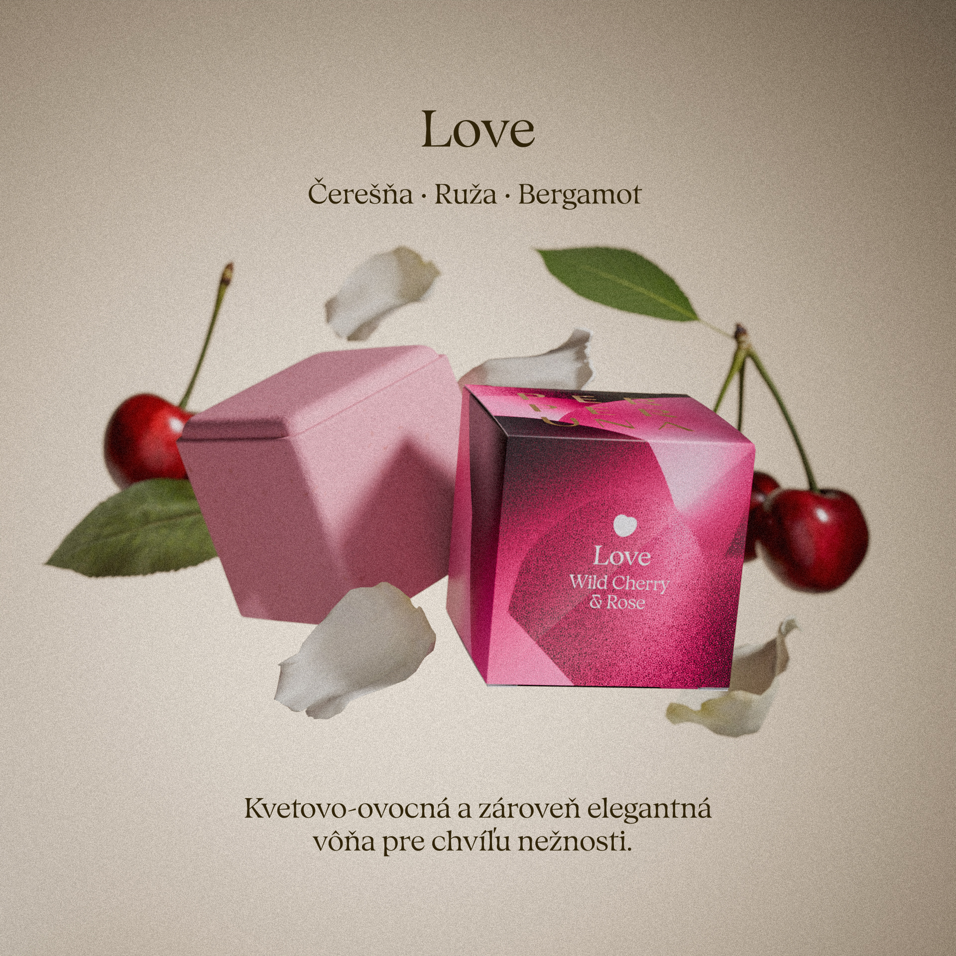 Love - Aromatična kocka za tuširanje