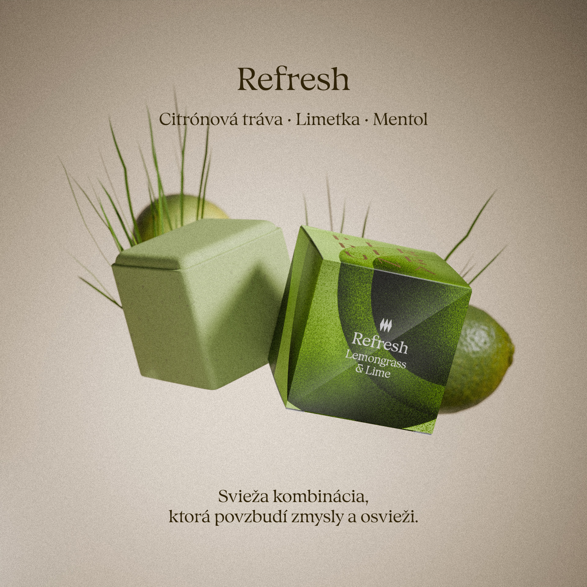 Refresh - Aromatična kocka za tuširanje