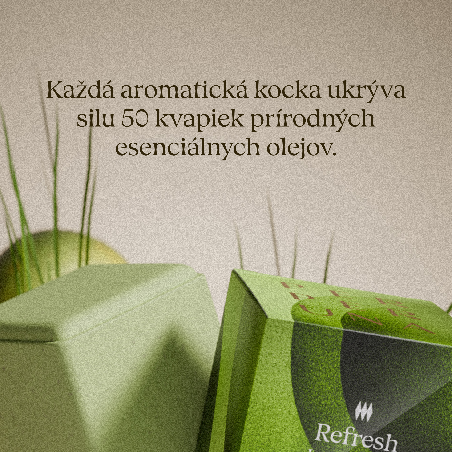 Refresh - Aromatična kocka za tuširanje
