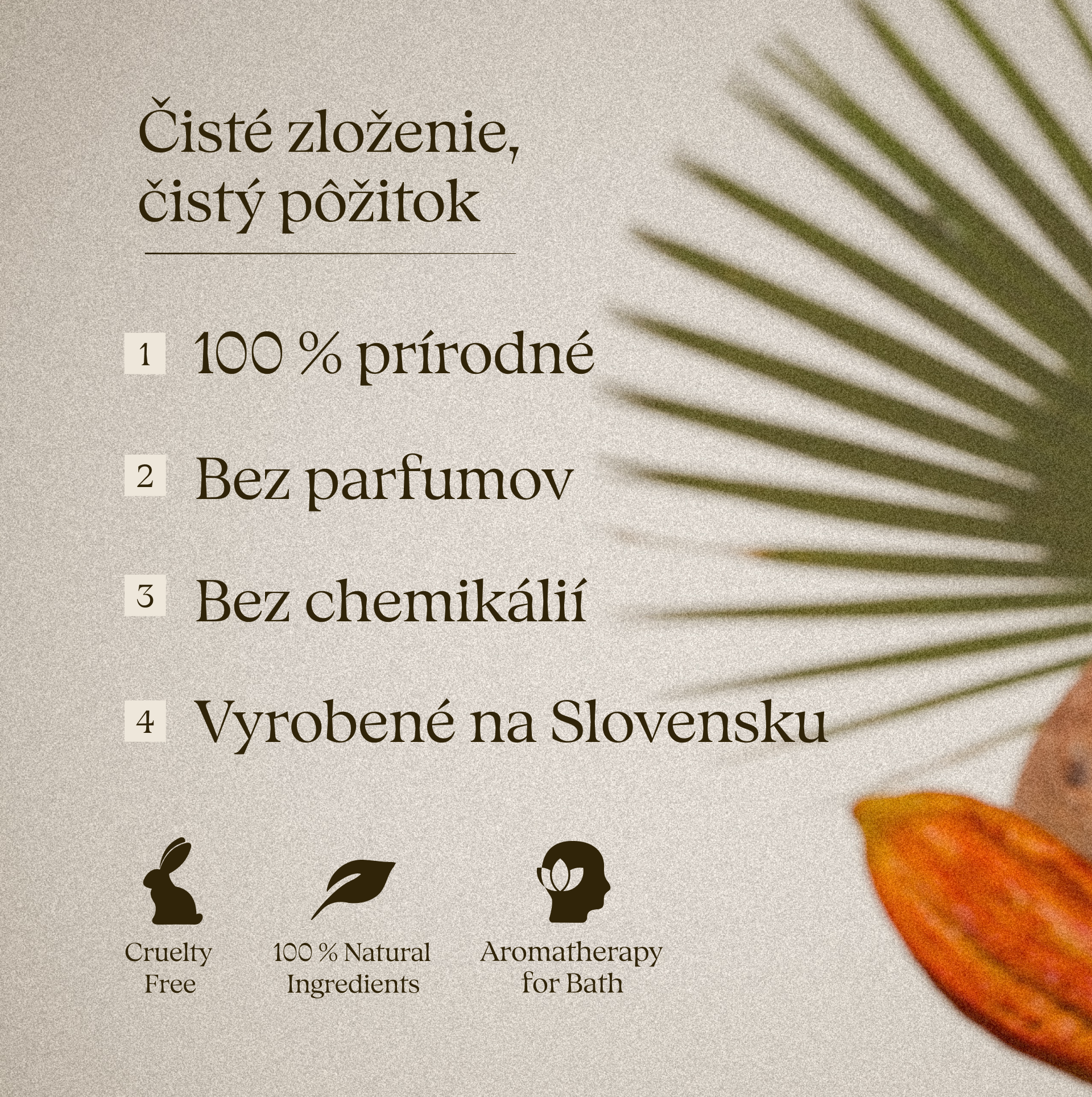 Mount Chocolate - Čaj za kupku - Grijući i hranjivi