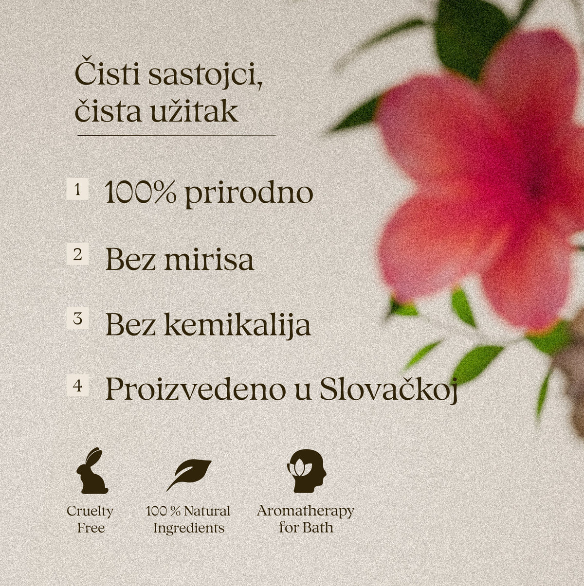 Secret Garden 50 g – čaj za kupku: čisti sastojci, bez mirisa, proizvedeno u Slovačkoj