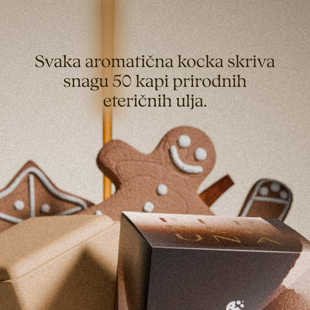 Svaka aromatična kocka skriva snagu 50 kapi prirodnih eteričnih ulja. – Warm