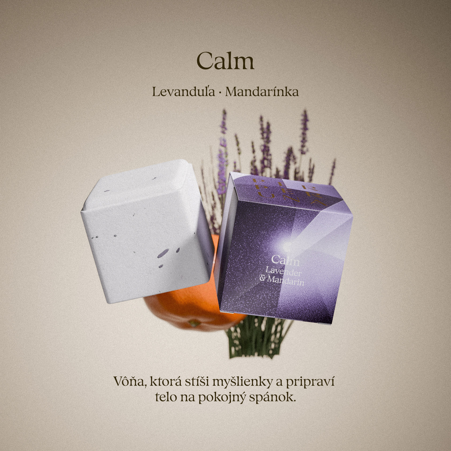 Calm - Aromatična kocka za tuširanje