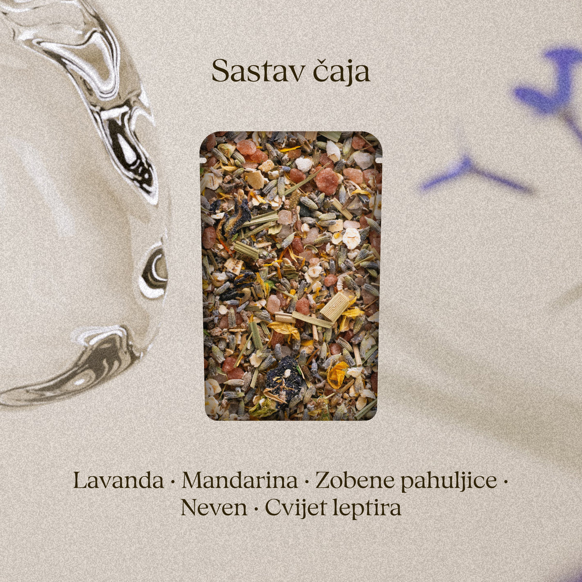 Dream Valley 50 g – čaj za kupku: sastav čaja