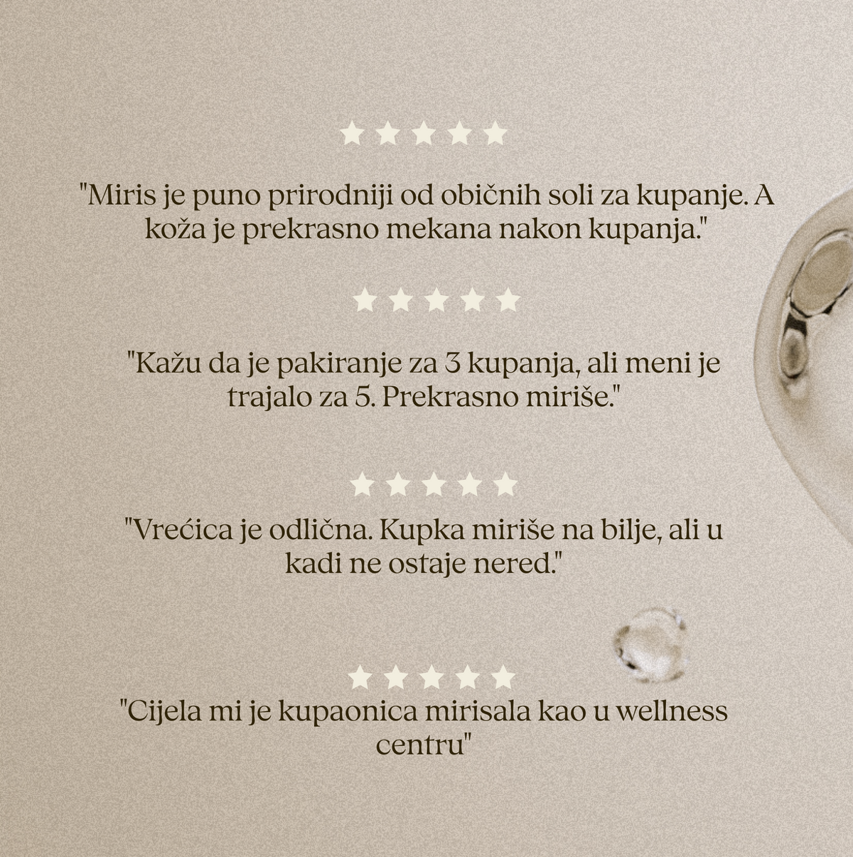 Kompletna kolekcija aromaterapije za tuš i kupku